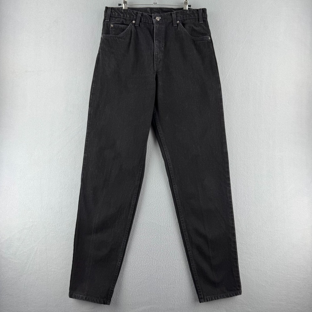 Vintage Levis Jeans Mens 34x34 (Fits 32x34) Black 550 Relaxed Tapered 90s 1995